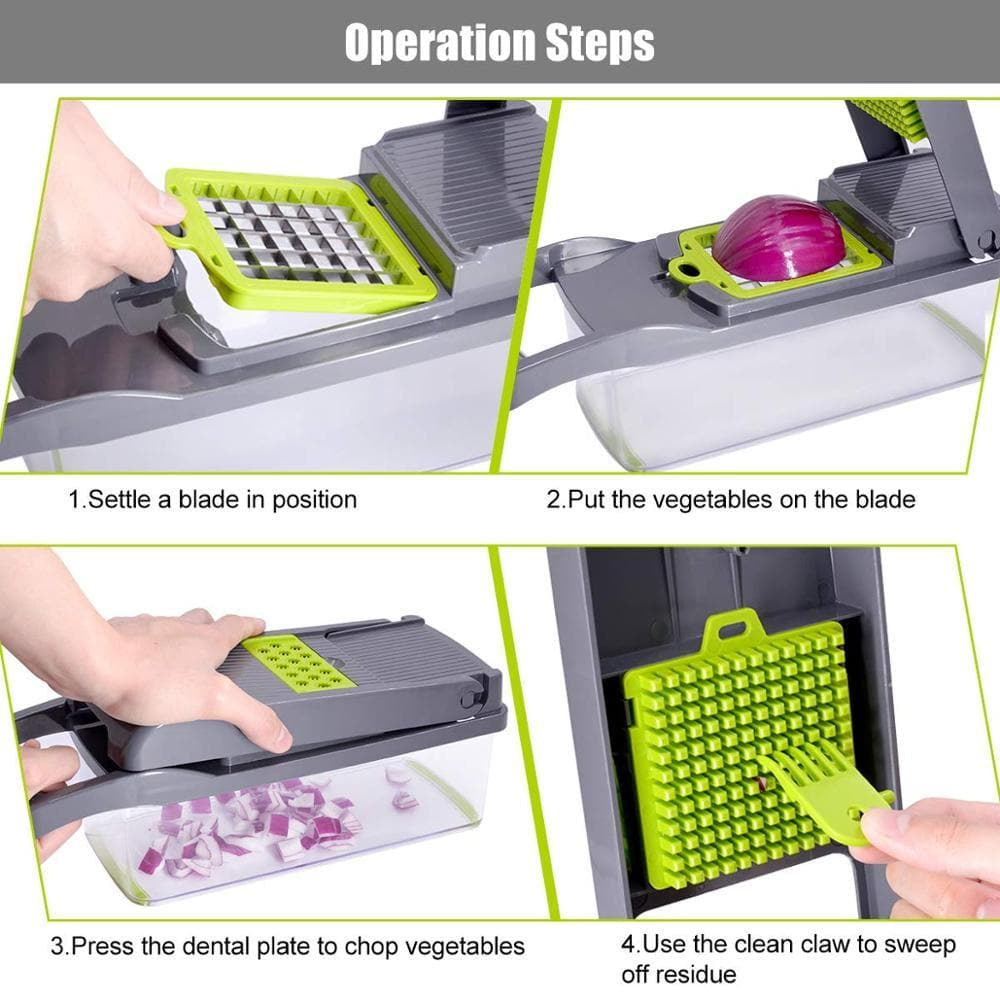 16-in-1 Multifunctional Vegetable Slicer