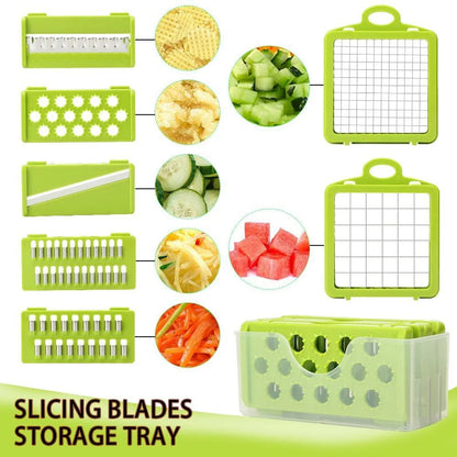 16-in-1 Multifunctional Vegetable Slicer