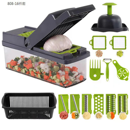 16-in-1 Multifunctional Vegetable Slicer
