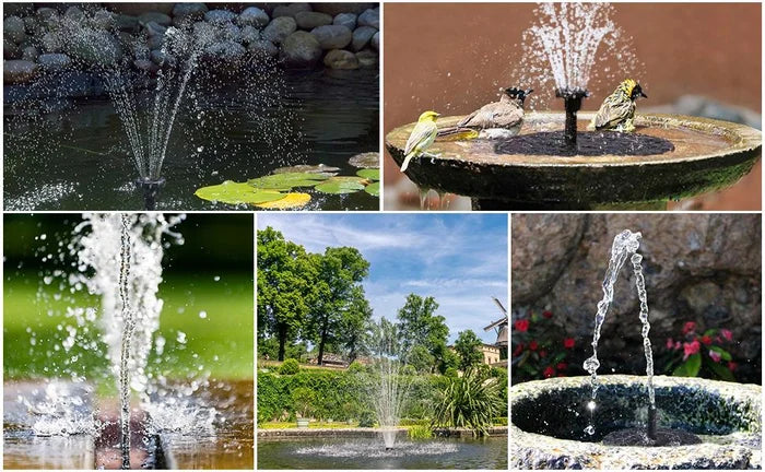 🔥Promotion exceptionnelle-50%⏳Compact Solar Bird Fountain Pump – Keep Your Garden Alive! 🐦️