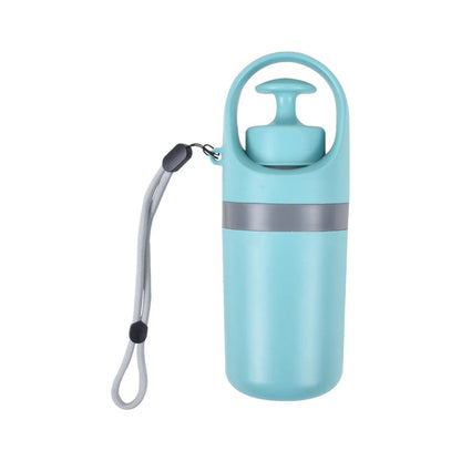 Portable Non-Contact Dog Poop Scooper with Bag Dispenser & Strap
