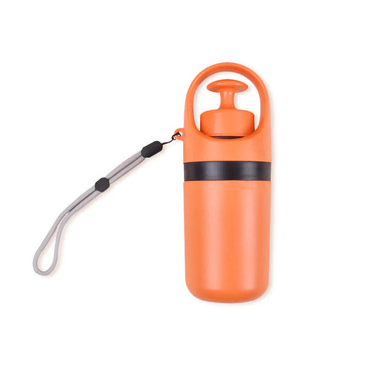 Portable Non-Contact Dog Poop Scooper with Bag Dispenser & Strap