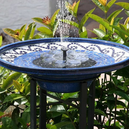 ☀LAST DAY SALE 50% OFF!!🐦️⛲Compact Solar Bird Fountain Pump – Keep Your Garden Alive!