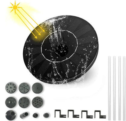 🔥Promotion exceptionnelle-50%⏳Compact Solar Bird Fountain Pump – Keep Your Garden Alive! 🐦️