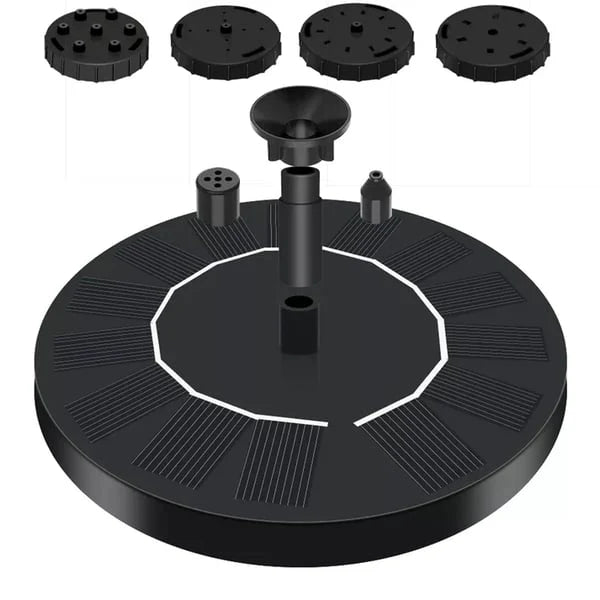 ☀LAST DAY SALE 50% OFF!!🐦️⛲Compact Solar Bird Fountain Pump – Keep Your Garden Alive!