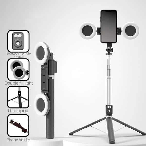 🎁Hot Sale 49% OFF⏳New 6 in 1 Bluetooth Selfie Stick